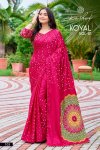 Koyal Vol 1 By Kashvi Japan Satin Mirror Work Saree